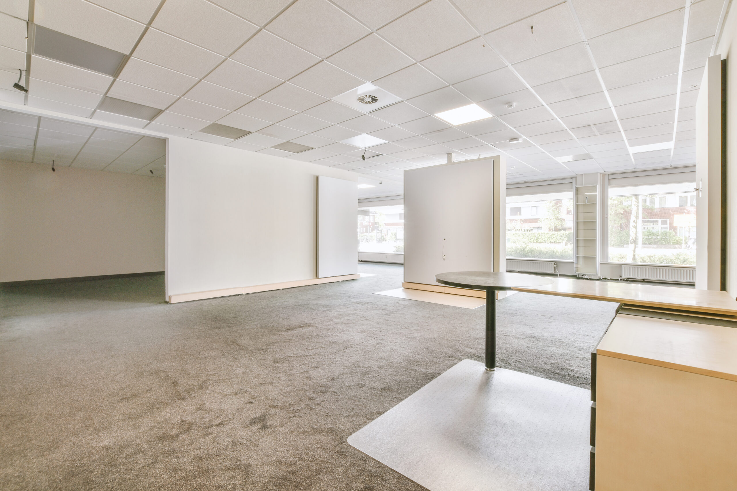 image of an office clean out in charlotte, nc